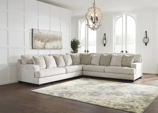 Rawcliffe Parchment 3-Piece Sectional - Image 2