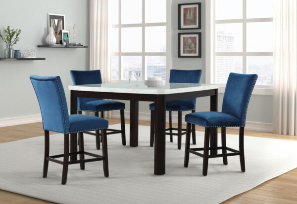 Generation Trade Sapphire Counter Dining Room Set in Blue