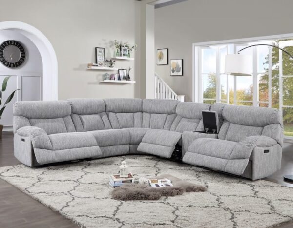 Park City 6-Piece Dual-Power Sectional